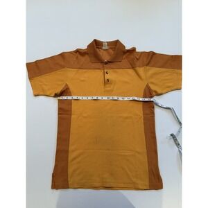 Dunkin' Medium Uniform Polo Shirt Orange Collectible Coffee Work Food Job Flaws